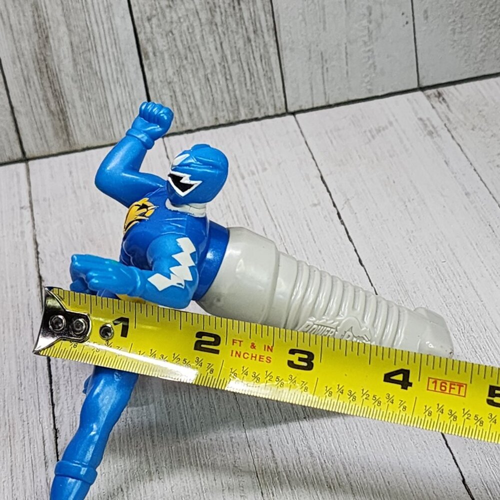 Power Rangers Dino Thunder Blue Ranger Action Figure Lightning Collection - 2pcs - Picture 8 of 9